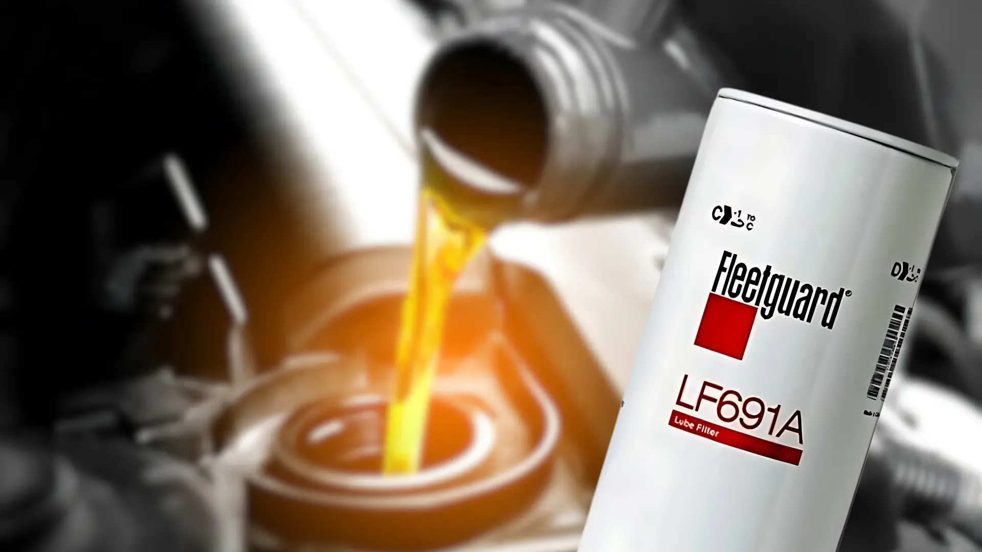 Filtro de aceite fleetguard