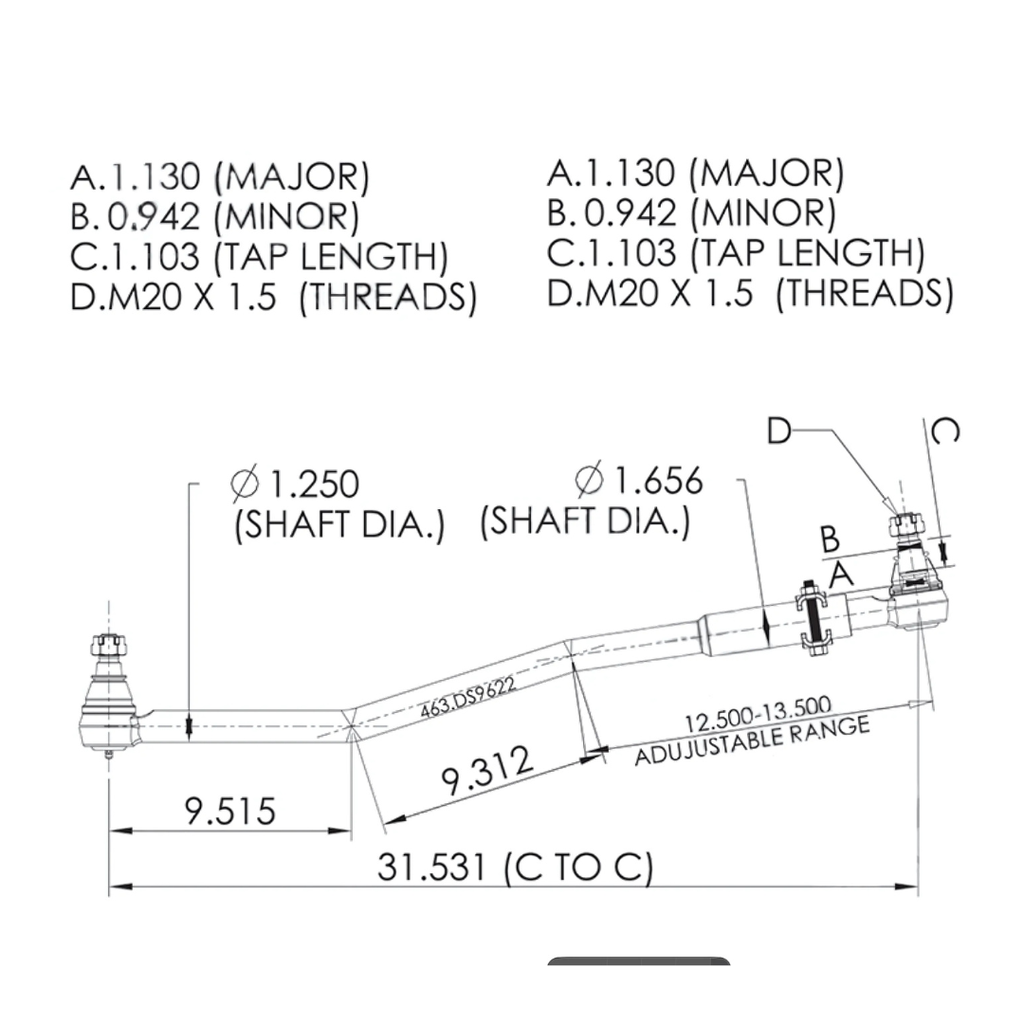brazo_direccion_volvo_463.ds9622_v35101_diagrama