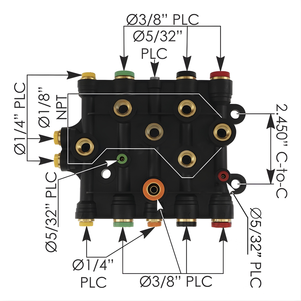 Valvula Control Aire Freightliner 170.1010