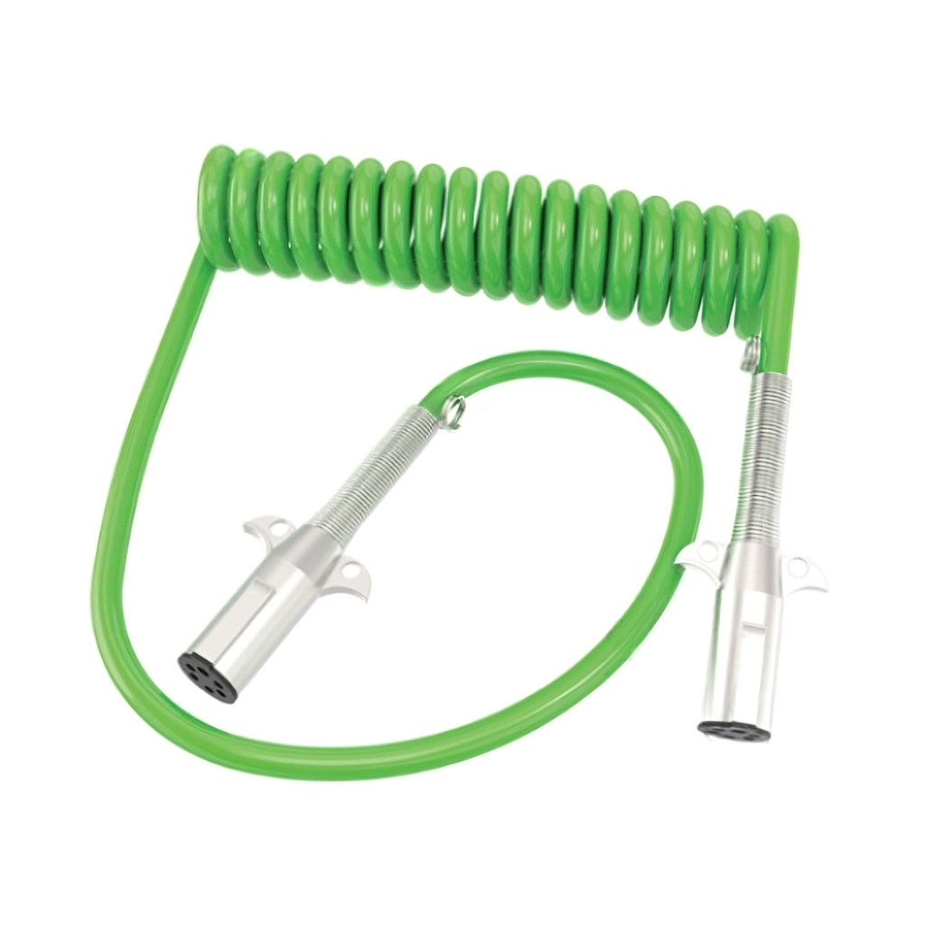 Cable 7 Lineas de 15' Abs Verde Largo Am