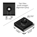 Soporte de Motor International del M17451