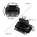 Soporte de Motor Kenworth 4A 2T M17497,KENWORTH55504