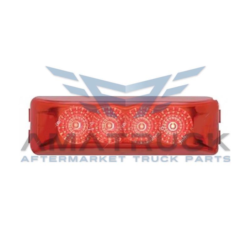 PLAFON 4" ROJO UP AEROCAB 4 LEDS