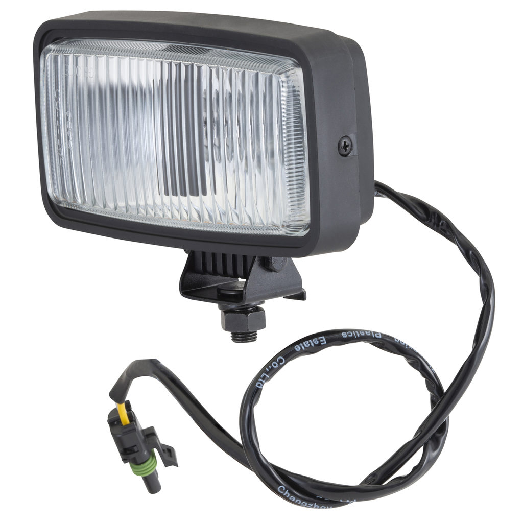 Faro Rectangular Grote Negro Halogeno