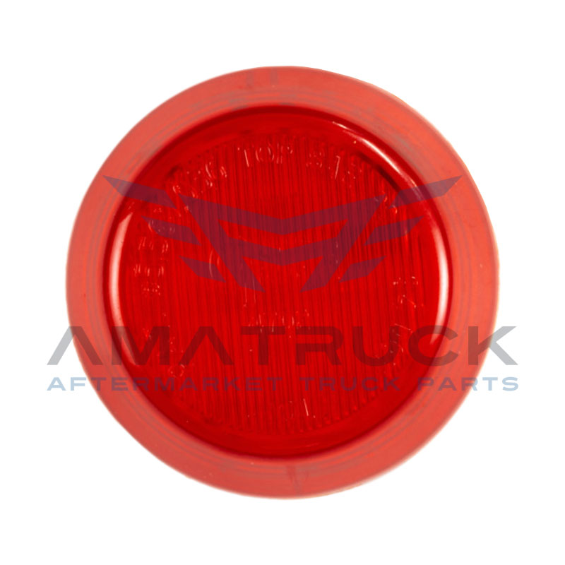 PLAFON REDONDO 2" ROJO GROTE 1/2  LED