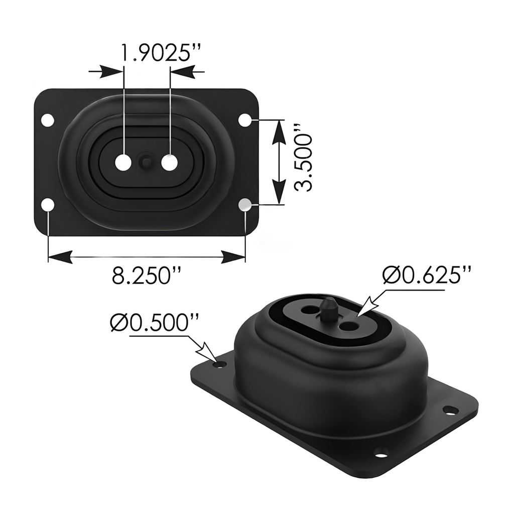 Soporte De Motor Volvo 1622836, 20503550 MV27025