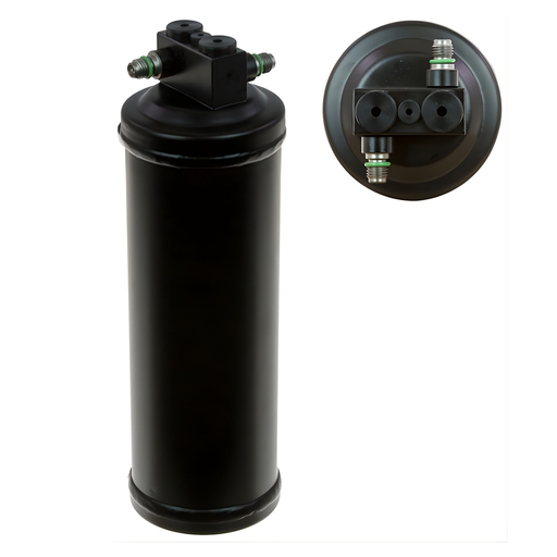 [37-19896] Filtro Recibidor Desecador de Acero (Con Puertos de Servicio y Switch)