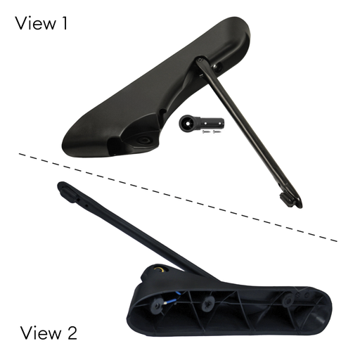 [563.55077] Soporte Para Espejo Cabina International Prostar Izquierdo Sup 563.55077