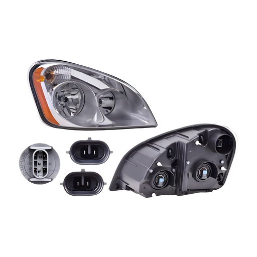 [33G-1102R-AS] Faro Freightliner Cascadia P3 Depo Rh Halogeno