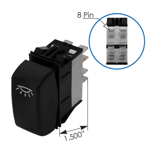 [577.59625] Switch De Luces Domo Kenworth P27-1040-10 577.59625