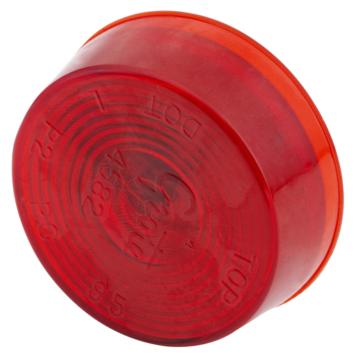 [45822] Plafón Redondo 2" Rojo Sellado Grote 45822