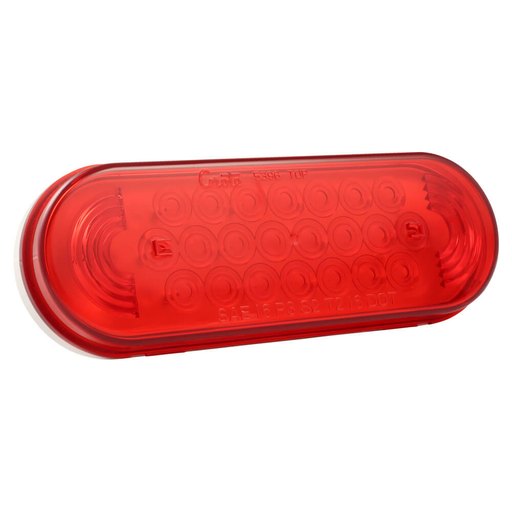 [53962] Plafón Ovalado Rojo LED SuperNova Grote 53962