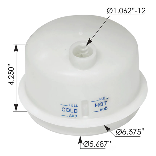 [575.1078.1] Deposito Hidraulico Kenworth Rep S/abra