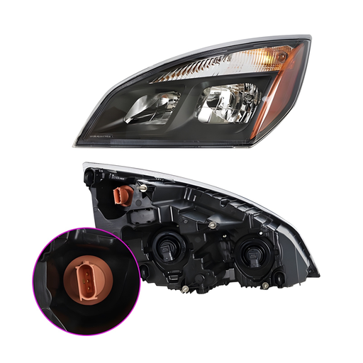 [FL14019] Faro Freightliner Cascadia P4 Lh Halogeno